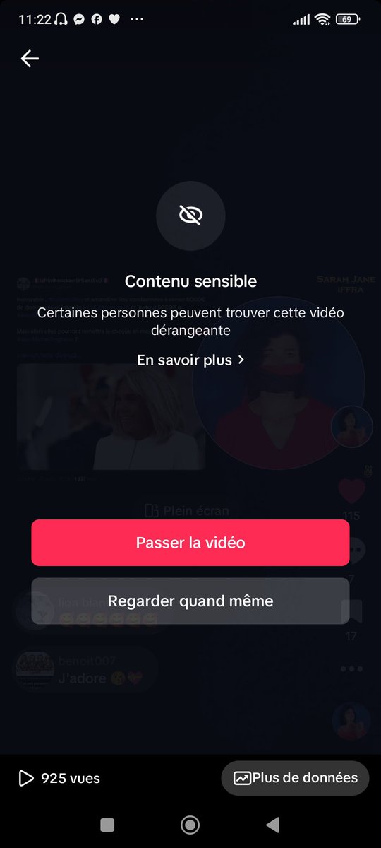 SarahJaneIffra's tweet image. Je déteste tik tok et ils me le rendent bien... C&apos;est récurrent chez eux la #CENSURE . Pour une chanson sur la #libertéexpression, quelle ironie! 
youtu.be/YCS9zU9Zzvg?si…