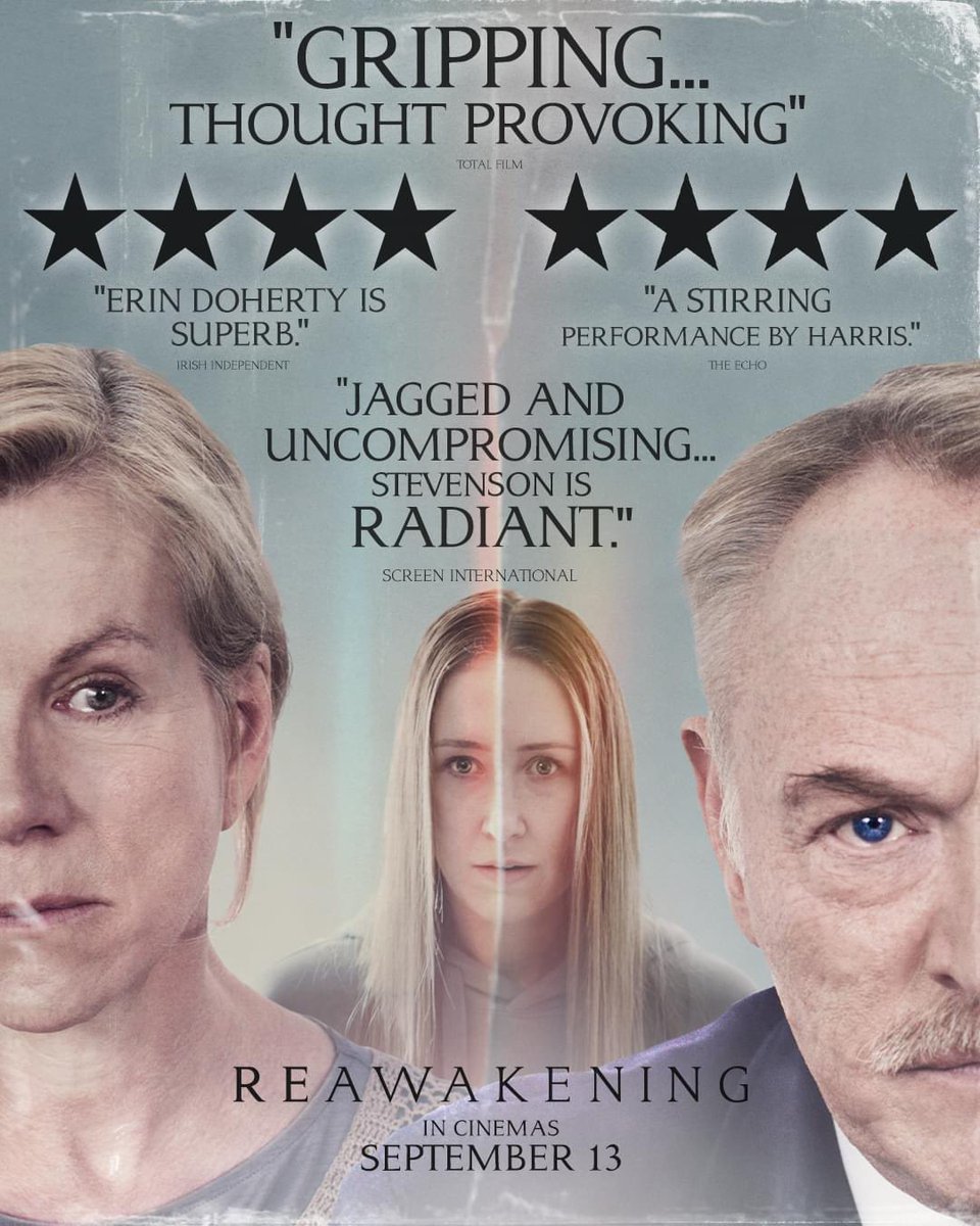Don't miss the "gripping and thought provoking" #ReawakeningFilm starring Jared Harris, Juliet Stevenson and Erin Doherty - In Cinemas NOW! 

Tickets: reawakeningfilm.com
