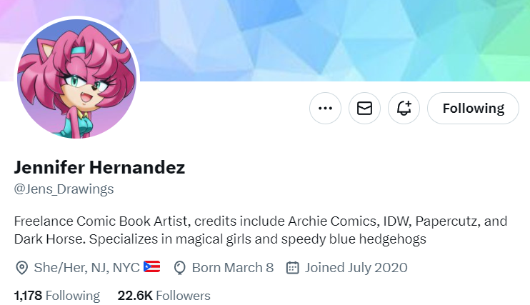 SoraStarlightVT's tweet photo. #Artistbeware 2 years, 3 months, 18 days is how long I have been waiting for an UNFULFILLED art commission from @Jens_Drawings. I paid her $135 in May of 2022 and have given her multiple opportunities to either deliver the art, or simply refund me.
#sonicthehedgehog 1/4 https://t.co/IVLOxSxPVs
