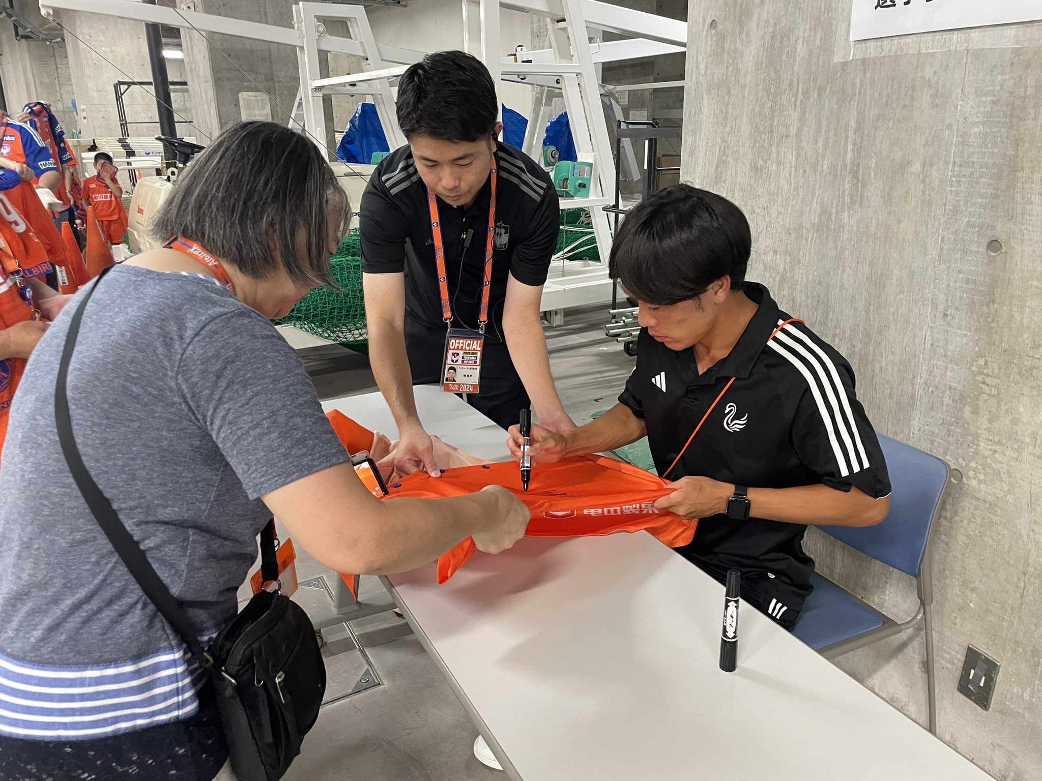 アルビレックス新潟　星雄次選手　サイン入り2024 2ndユニフォーム アルビレックス新潟 星雄次選手 サイン入り2024 2ndユニフォーム