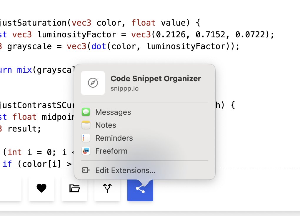 SpinkDinky's tweet photo. Fixed this bug where macOS suddenly has a mobile-like share menu without a link copy? (even in chrome)

Now the share button copies the link directly in macOS :)

@snipppio #buildinpublic https://t.co/zySWBjbOl3