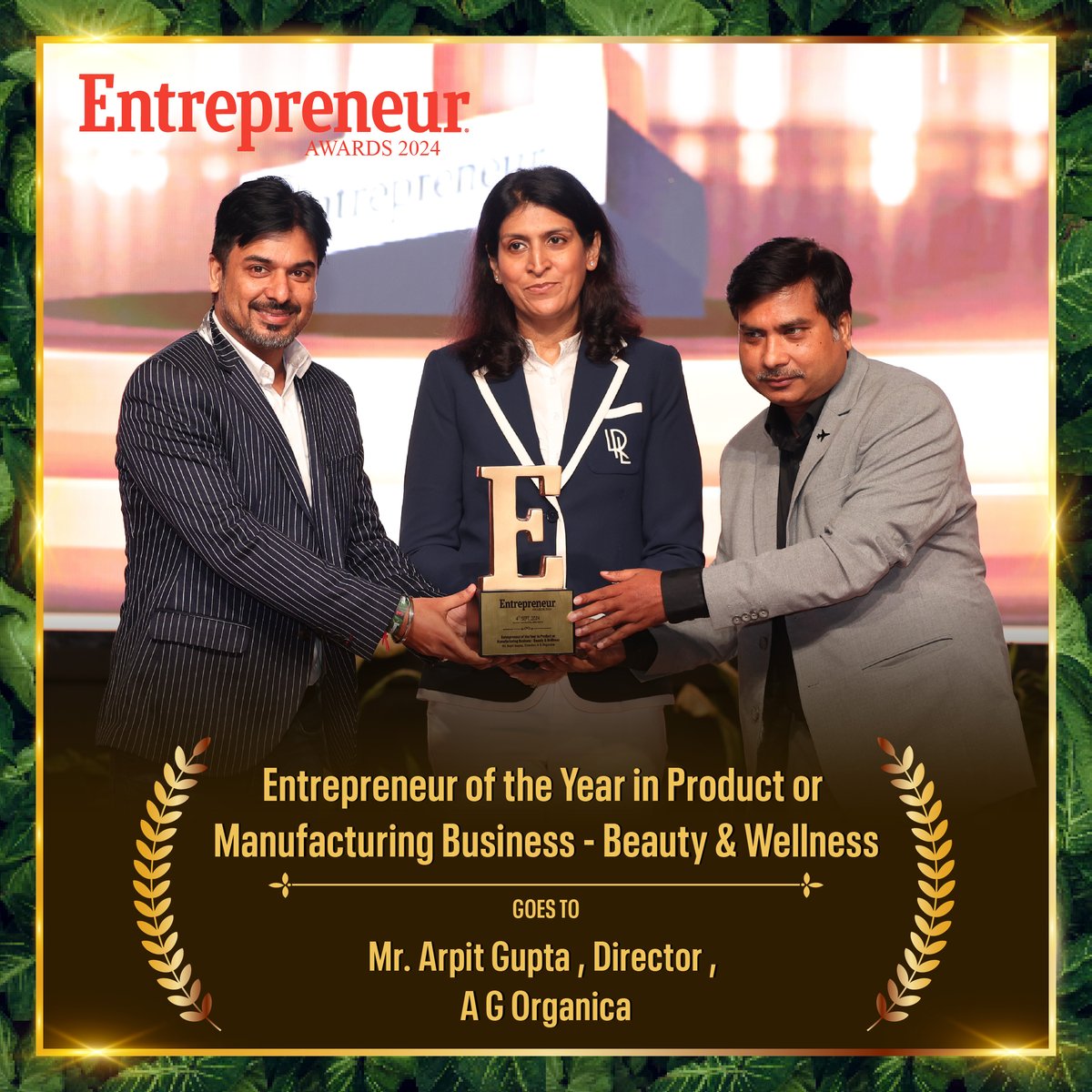 EntrepreneurAPJ's tweet photo. Honoring the visionary leaders shaping the future of business! Presenting the outstanding entrepreneurs who have redefined industries with their bold innovation, dynamic leadership, and unwavering passion at 𝗘𝗻𝘁𝗿𝗲𝗽𝗿𝗲𝗻𝗲𝘂𝗿 𝟮𝟬𝟮𝟰!

#Entrepreneur2024 #Trailblazers https://t.co/GCgfdvBTbO