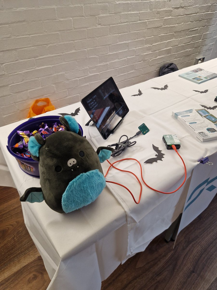 SmithRobotics1's tweet photo. We're here at the Bat Conference with @_BCT_ come and see us to talk about our Bat Detectors PippyG and PiPistrelle! #batdetectors #pippyg #PiPistrelle #batconference https://t.co/0vE1O8pGy2