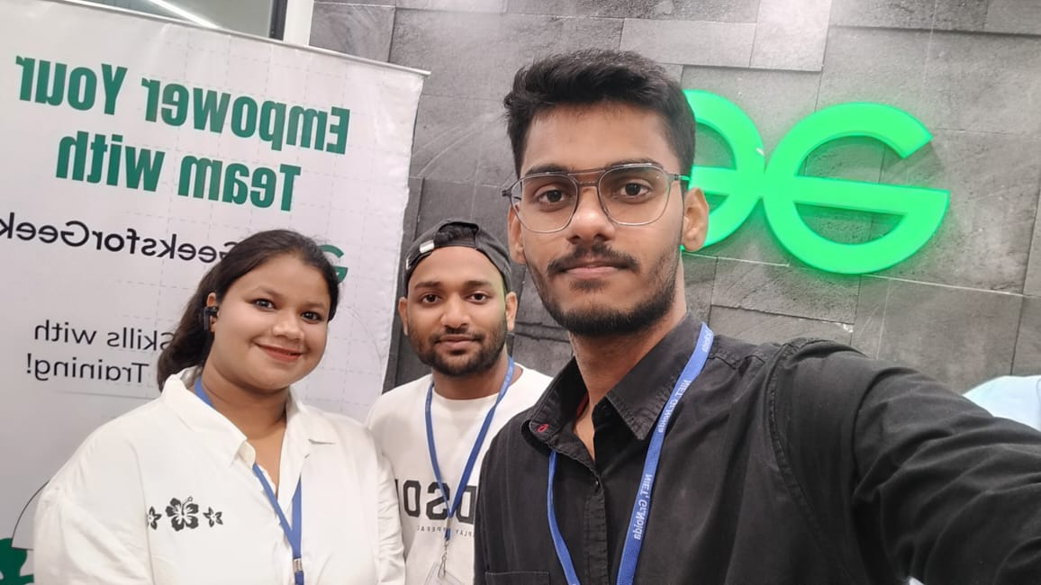 AmJais22's tweet image. Had a great time at the @geeksforgeeks Hackathon! Learned so much and enjoyed collaborating with talented coders. Excited to apply these new skills moving forward! 💻🚀

#gfghackfest #gfgclassroom #HackathonExperience