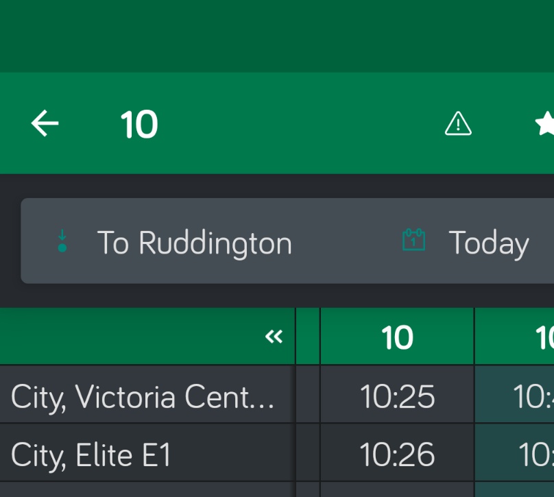 CraftersLab's tweet photo. @NCT_Buses where was the 10:25 to Ruddington? https://t.co/9abJRyaWgd