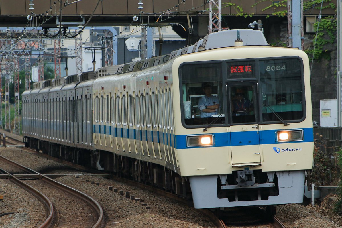 E2332003's tweet photo. 2024.8.22(木)
8064×4＋3254×6
江ノ島線TASC試運転 https://t.co/T7SSFO0XUp
