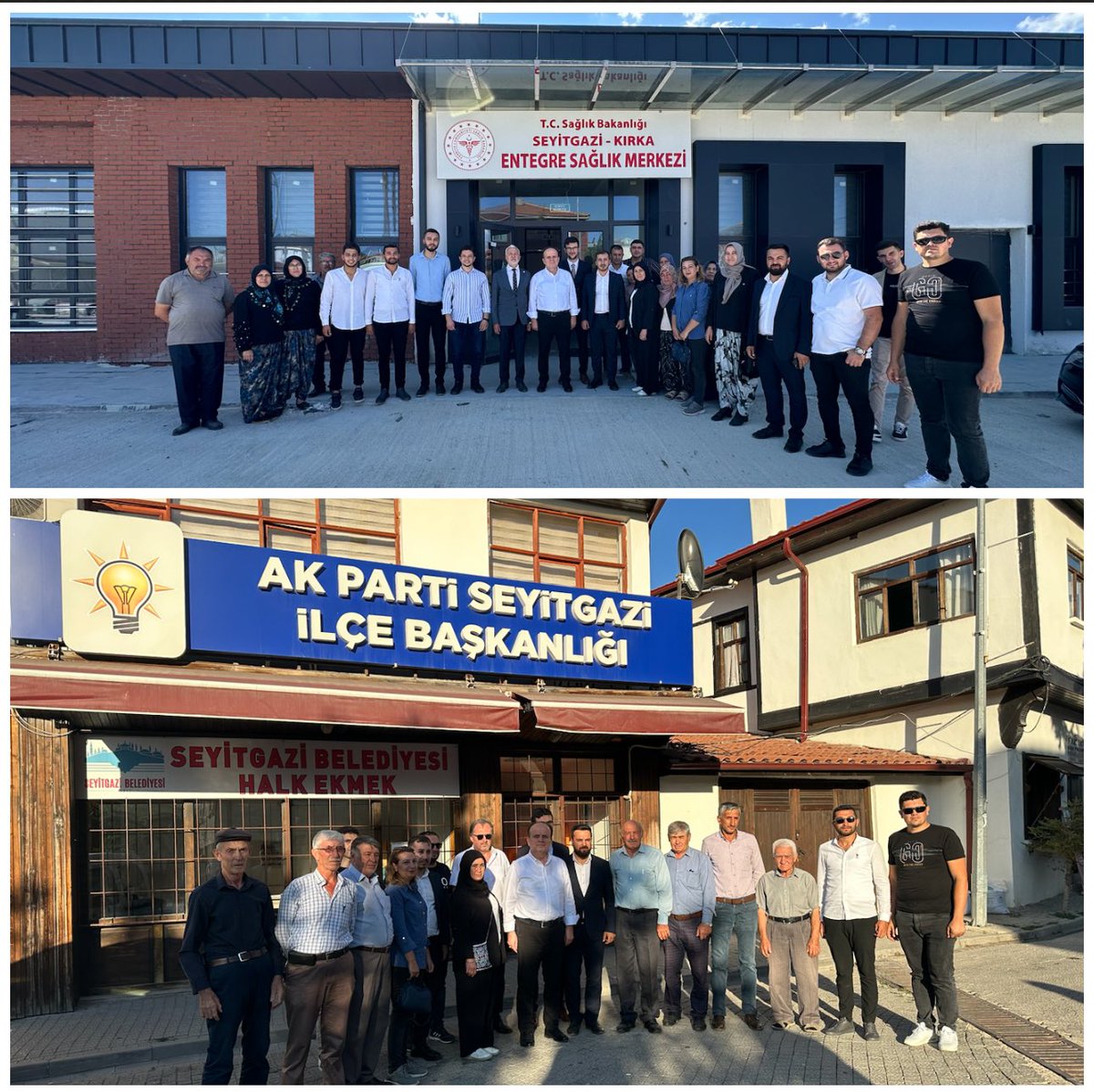 Seyitgazi Gençlik Kolları olarak Konya Milletvekilimiz Mehmet BAYKAN ile birlikte Seyitgazi ve Kırka mahallelerimizde vatandaşlarımızla bir araya geldik. 

Bu Nazik Ziyaretinden Dolayı  Vekilimize Teşekkür Ederiz ☺️

#Türkiyeyüzyılı
#İmzaBirGenç
#inandığınyoldayürü🇹🇷 
#HemenŞimdi