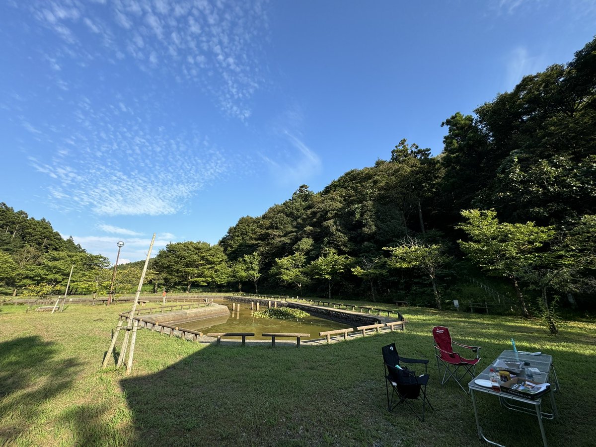 NA8C40's tweet photo. 今日は男4人でキャンプ
焼き枝豆🫛中 https://t.co/KQNm4wnRJv