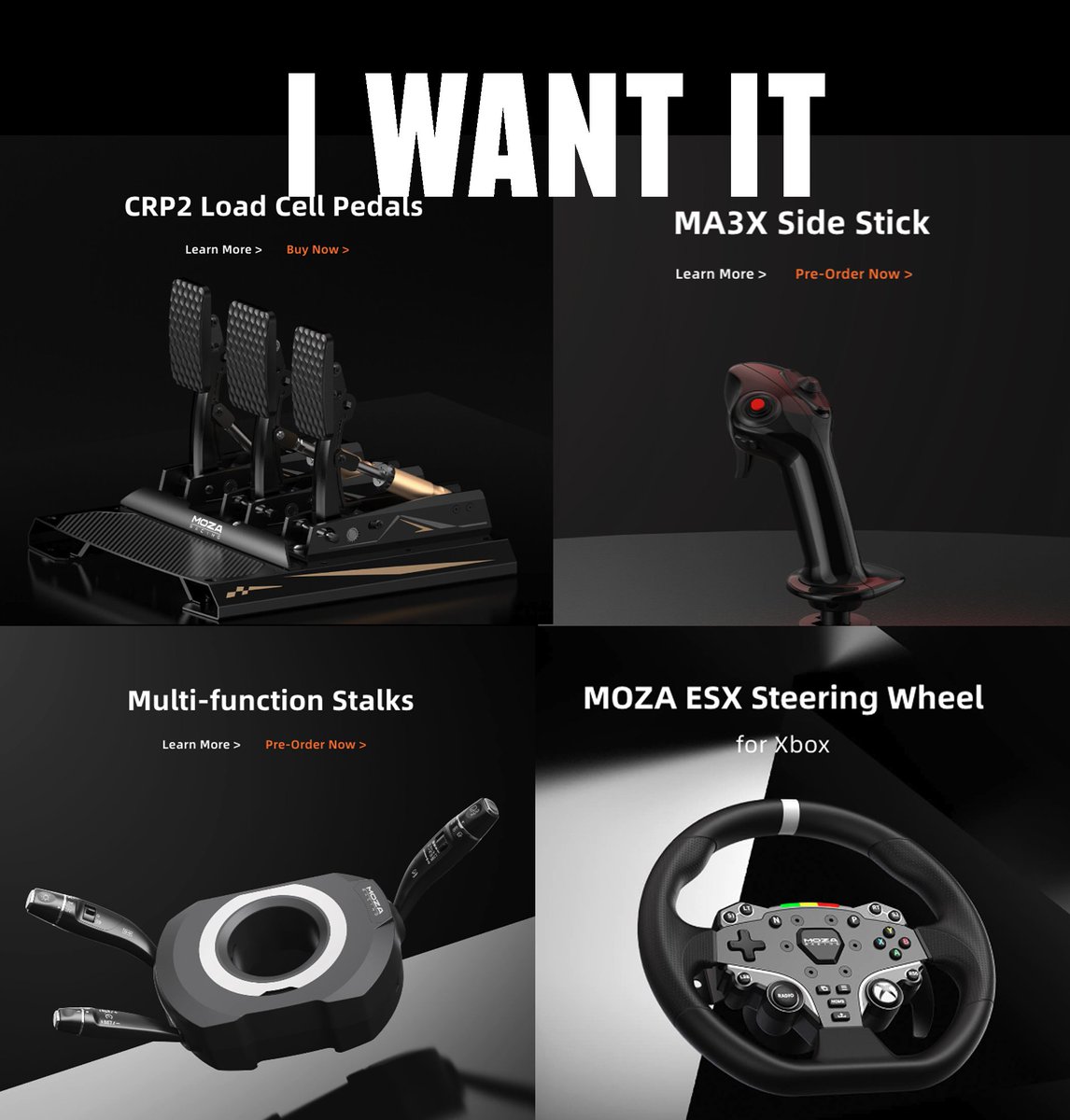 moza_racing's tweet photo. I want it, i got it. ๐
#moza #mozaracing #racing #simracing #simracer #racer #racers #gaming #simracinghardware #simracingfans #simracingamers https://t.co/h2yfnQg6Hv