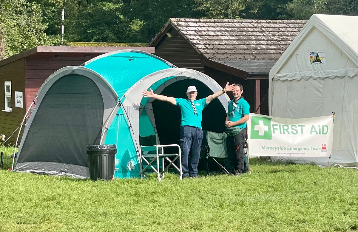 MerseysideScout's tweet photo. It’s #WorldFirstAid Day! And we wanted to give a massive shout out to our amazing MFAST support team who provide First Aid at our large events, including Mersey MOOT this weekend! Thank team! 🚑👏 https://t.co/HZ9ZrBKEvG