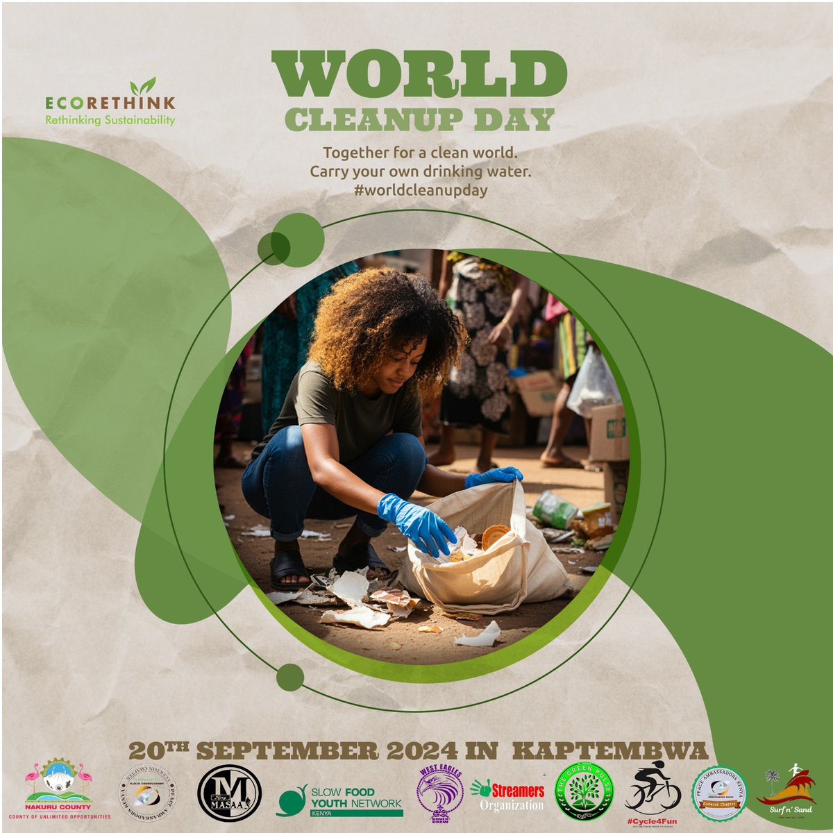 ecorethink's tweet photo. "🌍✨ Ready to make a difference? Join us on 20th for a community clean-up event! Let's come together to protect our planet, one piece of litter at a time.  Bring your friends, family, &amp; a pair of gloves. Together, we can create a cleaner, greener future. 🌱💪 #CleanUpForChange https://t.co/2HzoMgxI3Q