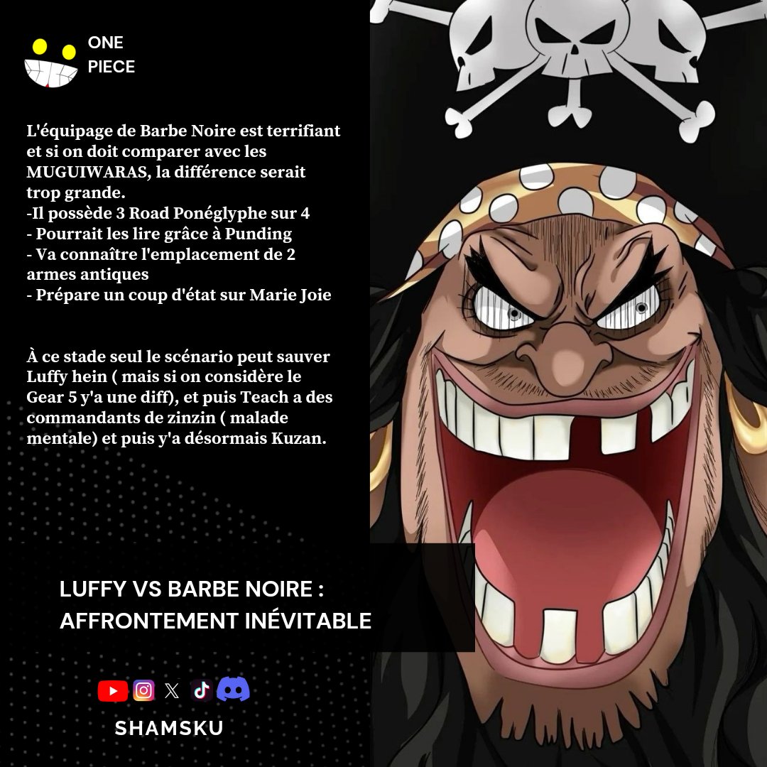 Teach va tout rafler, Luffy est prêt ?! 🔥 #ONEPIECE