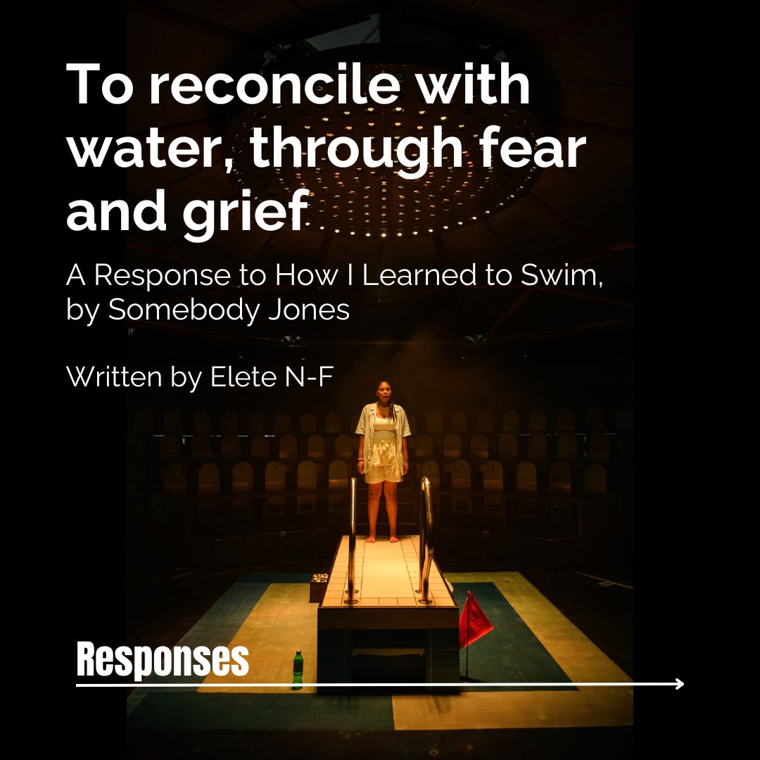 FringeofColour's tweet image. "A personal, affecting show that illustrates how our relationship with water is as broad as water itself" - Elete N-F
A Response to How I Learned to Swim by @JonesSomebody.
Post-Fringe, the play is currently on at @BrxHouseTheatre
Read: fringeofcolour.co.uk/responses/to-r…