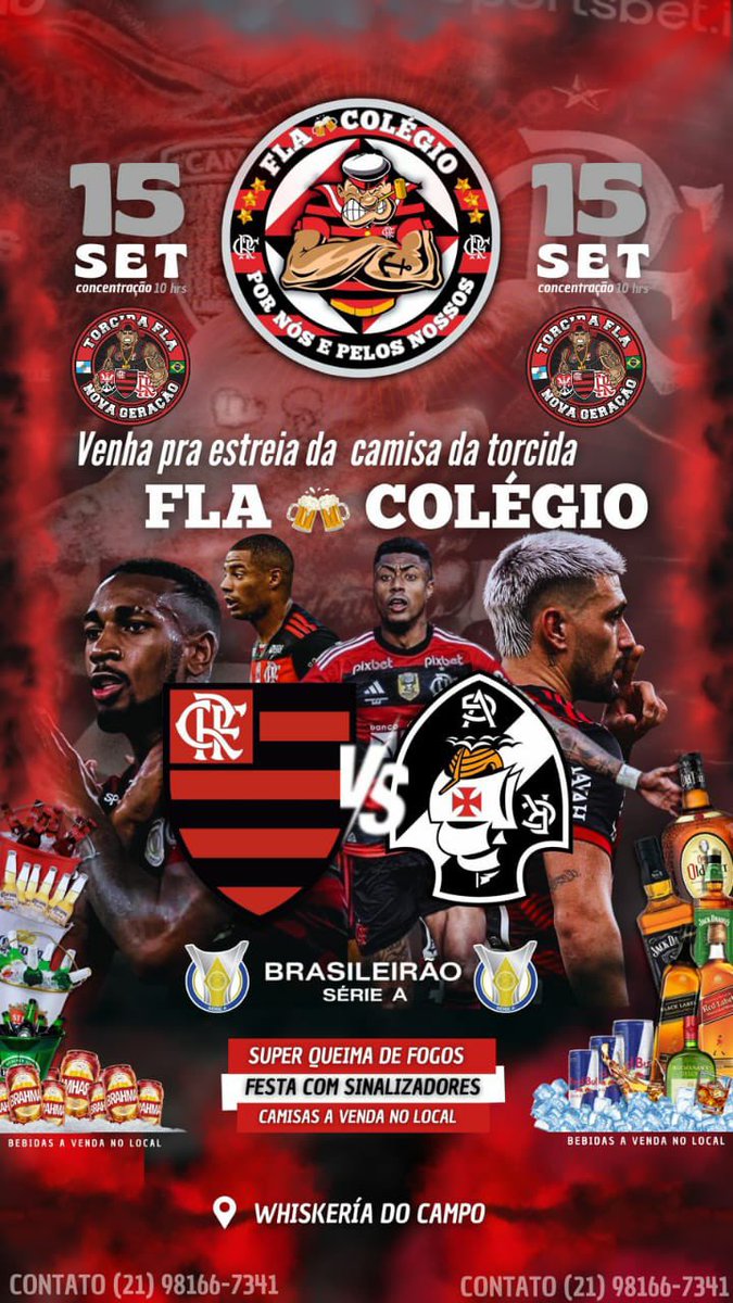 flacolegio's tweet photo. AMANHÃ EO GRANDE DIA 🔴⚫️🔴⚫️ https://t.co/mhjZdgwH7C