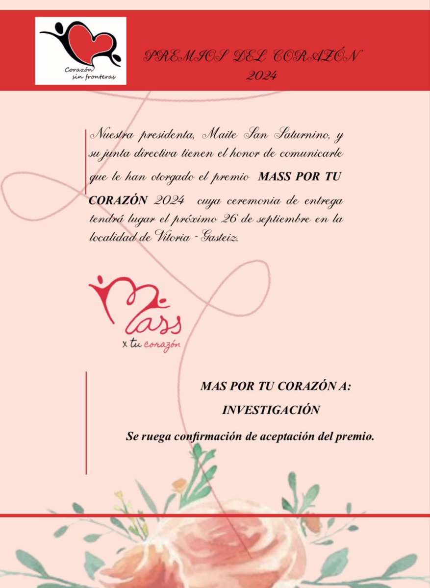 Clara Bonanad (@bonanadclara) on Twitter photo Gracias <a href="/corazonsinf/">Corazonsinfronteras</a> por otorgarnos al <a href="/JRTeam13/">JR Team</a> de <a href="/incliva_iis/">INCLIVA</a> y al equipo de la #BecaFISFerropenia por el proyecto “Ferropenia en el IAM” <a href="/GVAclinic/">Hospital Clínic de València</a>. Es un verdadero honor que una Fundación de pacientes nos de su primer premio de investigación. Mil gracias!!! <a href="/mssaturnino/">Maite San Saturnino</a> Gracias <a href="/corazonsinf/">Corazonsinfronteras</a> por otorgarnos al <a href="/JRTeam13/">JR Team</a> de <a href="/incliva_iis/">INCLIVA</a> y al equipo de la #BecaFISFerropenia por el proyecto “Ferropenia en el IAM” <a href="/GVAclinic/">Hospital Clínic de València</a>. Es un verdadero honor que una Fundación de pacientes nos de su primer premio de investigación. Mil gracias!!! <a href="/mssaturnino/">Maite San Saturnino</a>