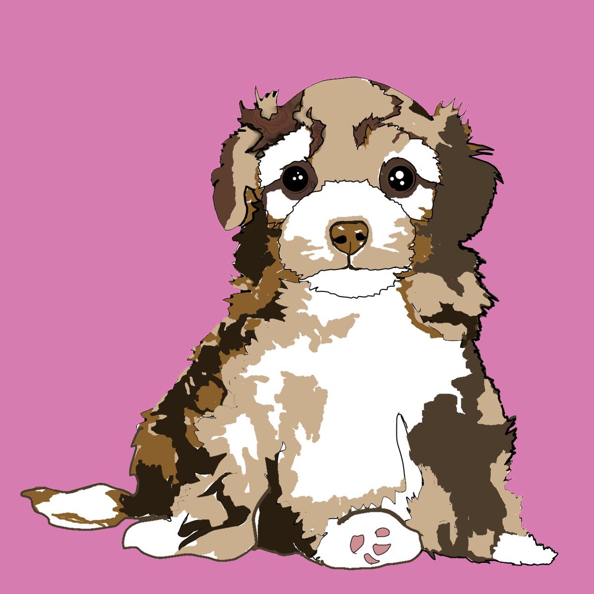 chibikkodou's tweet photo. 携帯で描いたチャイニーズクレステッドドッグ
タブレットが欲しくなる😅
#犬
#イラスト
#チャイニーズクレステッドドッグ https://t.co/Zu0s5d0IYJ