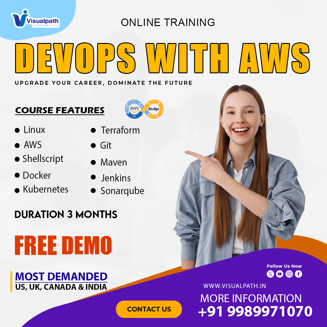 ranjith835's tweet image. Visualpath is the best institute for AWS DevOps Training. To schedule a free demo, simply reach out to us at +91-9989971070.
Visit visualpath.in/devops-online-…
WhatsApp: whatsapp.com/catalog/919989…
#DevOpswithAWS #devopsenginee #softwaretraining