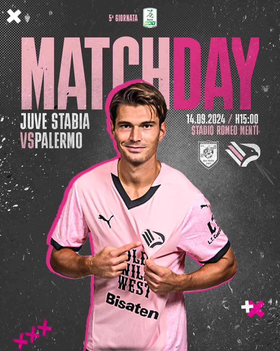 PalermoFCTUR's tweet photo. ⚽ Maç Günü
🆚 Juve Stabia
📅 14.09.2024
🕒 15:00
🏟️ Stadio Romeo Menfi https://t.co/2P3BBYOUsN