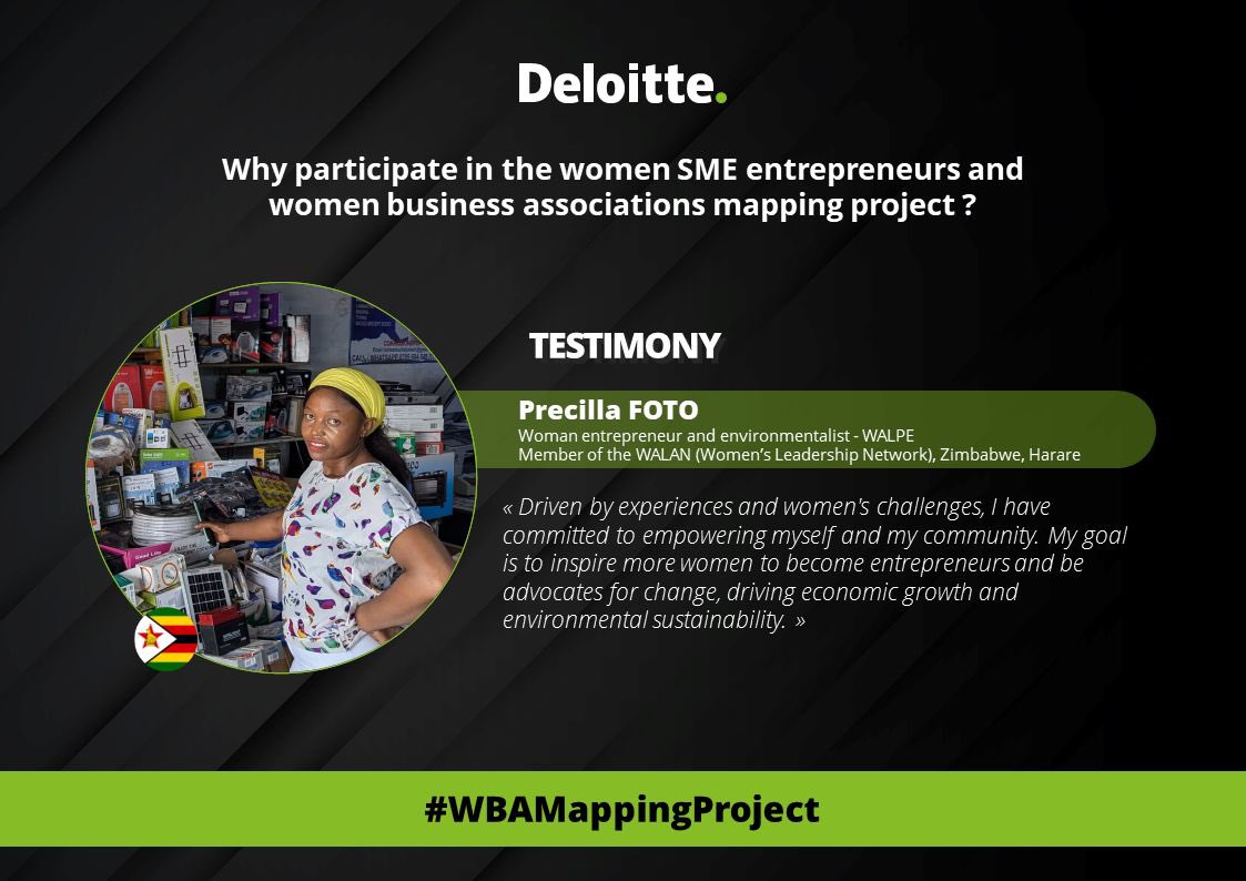 WalpeAcademy's tweet photo. Participate here Your voice counts! 🗣️ For women entrepreneurs: https://ee-
https://t.co/uVb844bIv6 &amp;for women association leaders: https://ee-
https://t.co/wwBW7k5tD9
Share this post &amp;inspire other women to join us!
#WomenLeaders #AfDB #WBAMappingProject #WomenEntrepreneurship https://t.co/QAW4KPGqPO