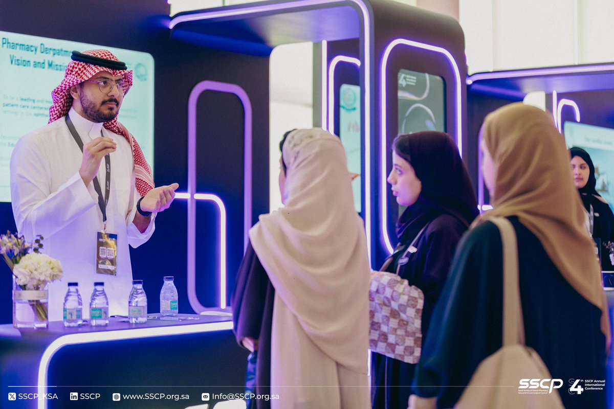 SSCP_KSA's tweet image. Pharmacists from all over the world are connecting at #SSCP24 and fueling a passion for advancing healthcare. 💫
#Infiniteknowledge