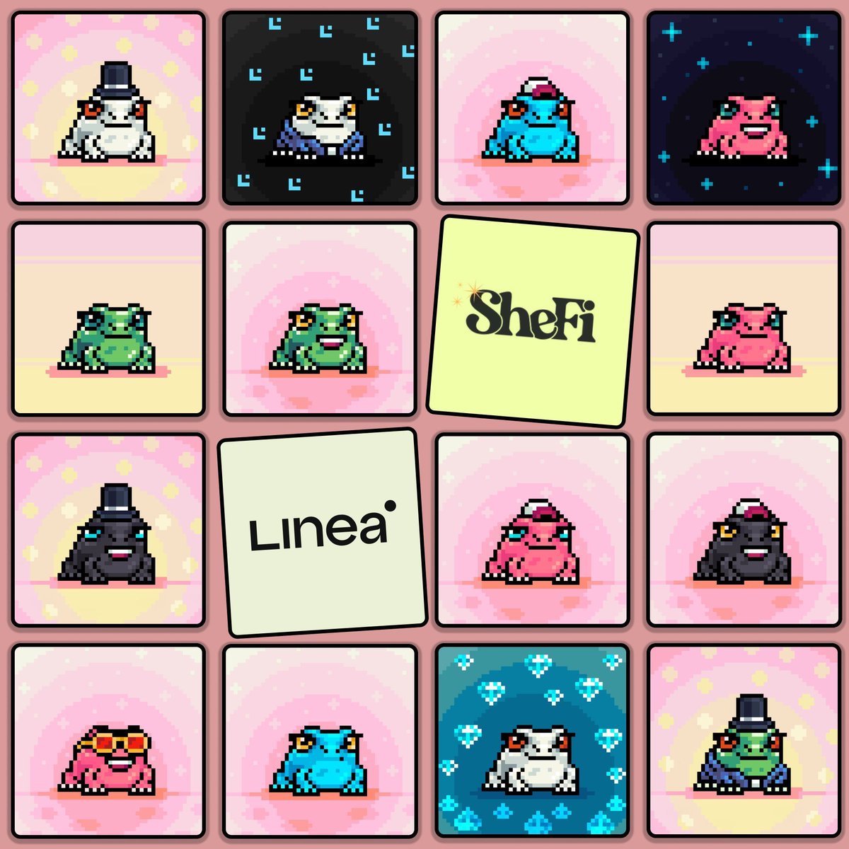 LineaBuild's tweet photo. 🐸 x ✨= 💖
Hop on over to the @Shefiorg Summit 🇸🇬on Tuesday to connect with our croak-mazing team!
🎟️https://t.co/rJiauUt4Fn https://t.co/Z97ev4jBDQ