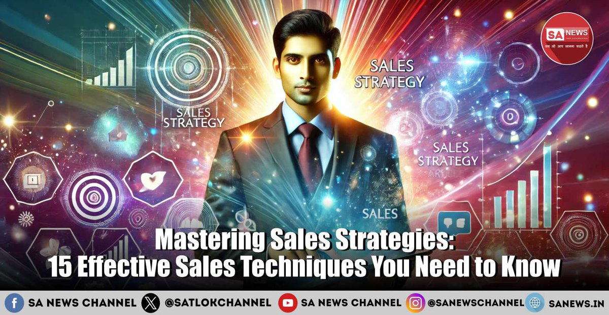 SatlokChannel's tweet image. 🚀 Struggling to close deals? Master the art of sales with these 15 strategies! From understanding your customer to closing with confidence, boost your sales success now.📈

Learn more: bit.ly/3XILK2K

#SalesTips #BusinessGrowth