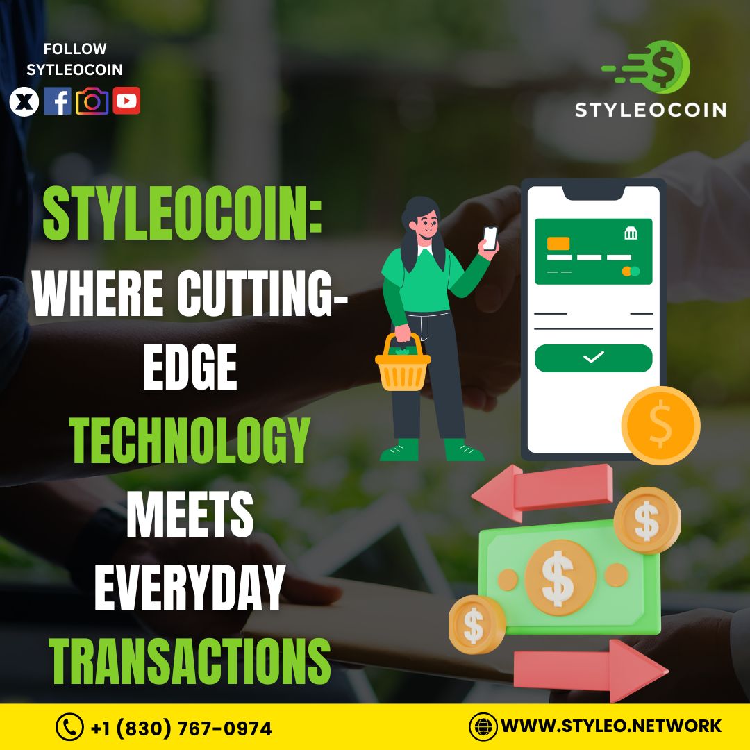 styleocoin's tweet photo. StyleoCoin: Where Cutting-Edge Technology Meets
Everyday Transactions
🌐https://t.co/E3ZVoT79nW
#cryptoinvesting #FinancialGrowth
#StyleoCoin #Cryptocurrency
#smartinvestingvesting
#BlockchainRevolution
#SecureYourFuture https://t.co/u2C4V1OiFy