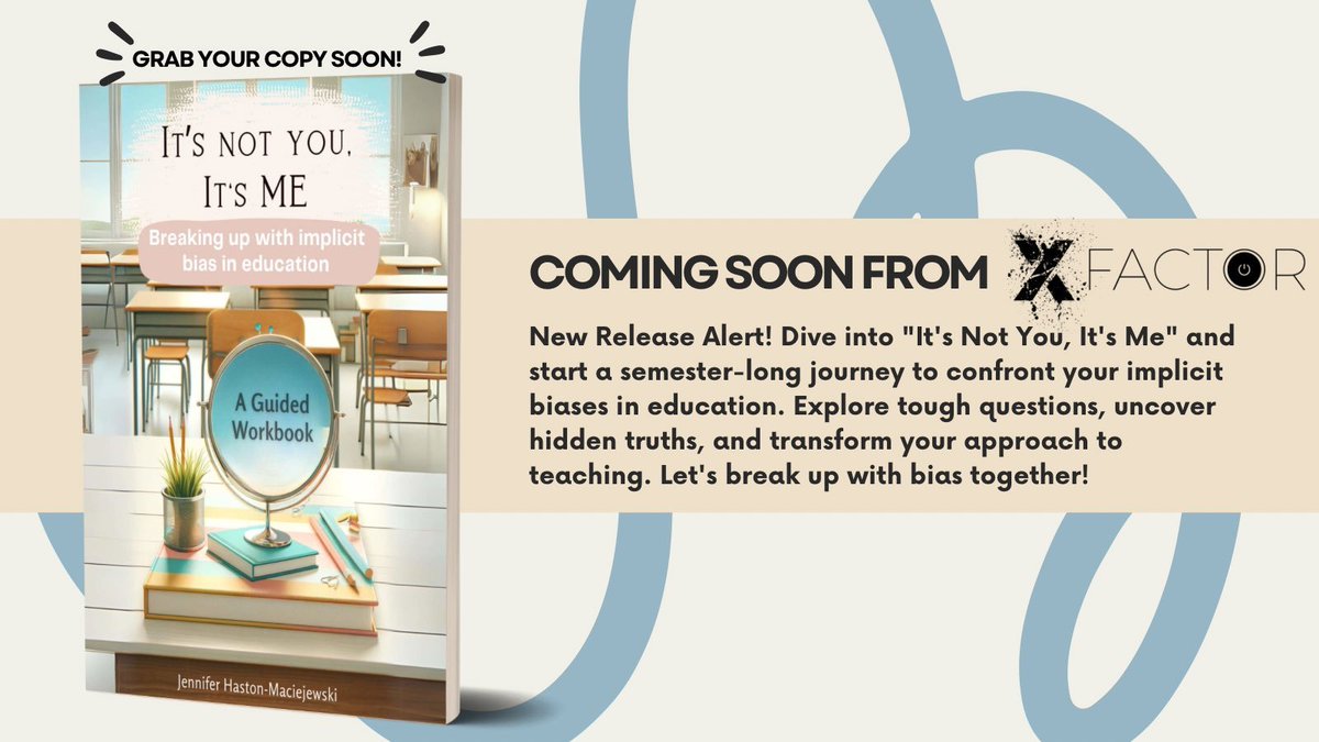 XFactorEdu's tweet image. Coming Soon
#XfactorEDU is Focused on #mindfulteaching
📚It’s Not You, It’s Me! by @mrs_haston

@MatthewXJoseph @SMILELearning @CodingWCulture @angeloscathy @drerinalex @Gambie1978 @ChristineBemis2 @donna_mccance @JenWomble @EdTechBites @ISTEcommunity @MASCD @mbfxc