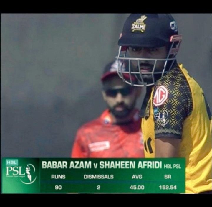 BA56_cult's tweet photo. @lahoreqalandars @iShaheenAfridi @HarisRauf14 langra Shat His Pants on the biggest of occasions 🤣🤣. BA56 owns this langra and his naswari sasur https://t.co/qSVIlj8Xee