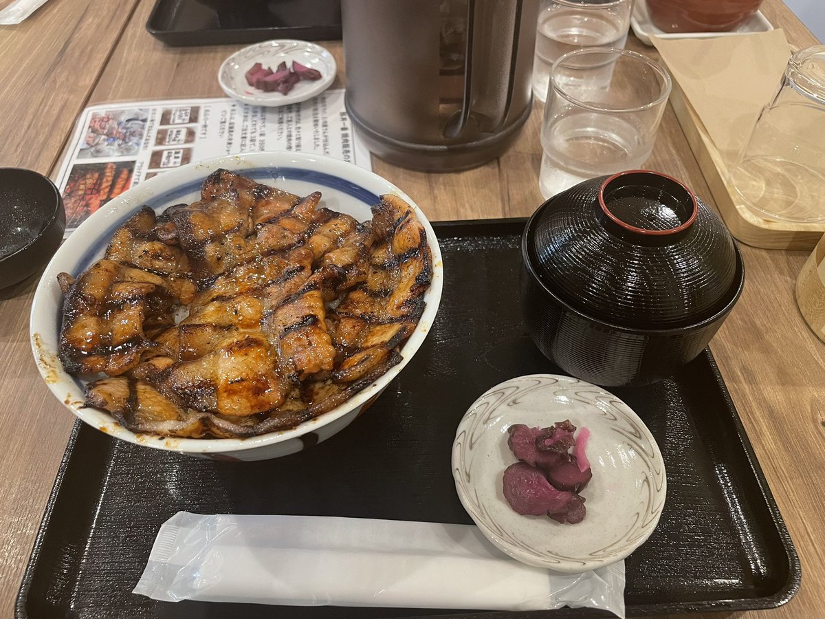 nyaapooon's tweet photo. 初帯広🐰🐴🐖
豚丼おいしかった🐖 https://t.co/d2Wcb6mmio