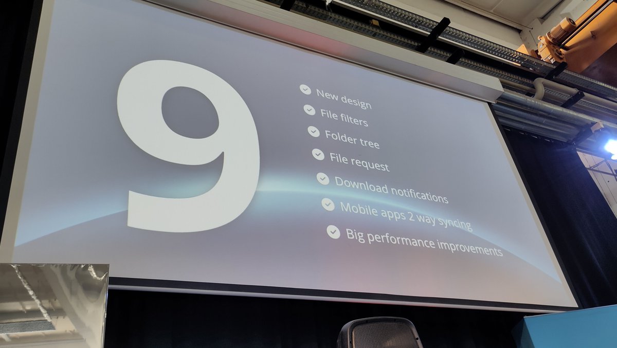 Arawa_fr's tweet photo. 🔥 L'événement majeur de cette 1ère journée de la Nextcloud Community Conference 2024 à Berlin 🇩🇪 était bien sûr le dévoilement de Nextcloud 30 Hub 9 ! 🚀 ... et ce fût un plaisir d'y assister !
#️⃣ #OpenSource #LogicielsLibres #Nextcloud #NextcloudConf #NextcloudConf2024 https://t.co/RUM70WQGdK
