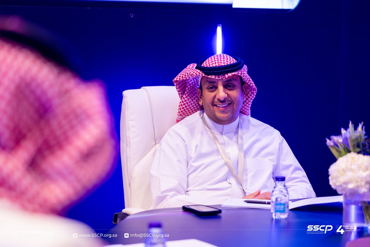 SSCP_KSA's tweet image. Here is our incredible Leader from Leaders Hub, Mohanned Alrasheed. 

#SSCP24 #InfiniteKnowledge