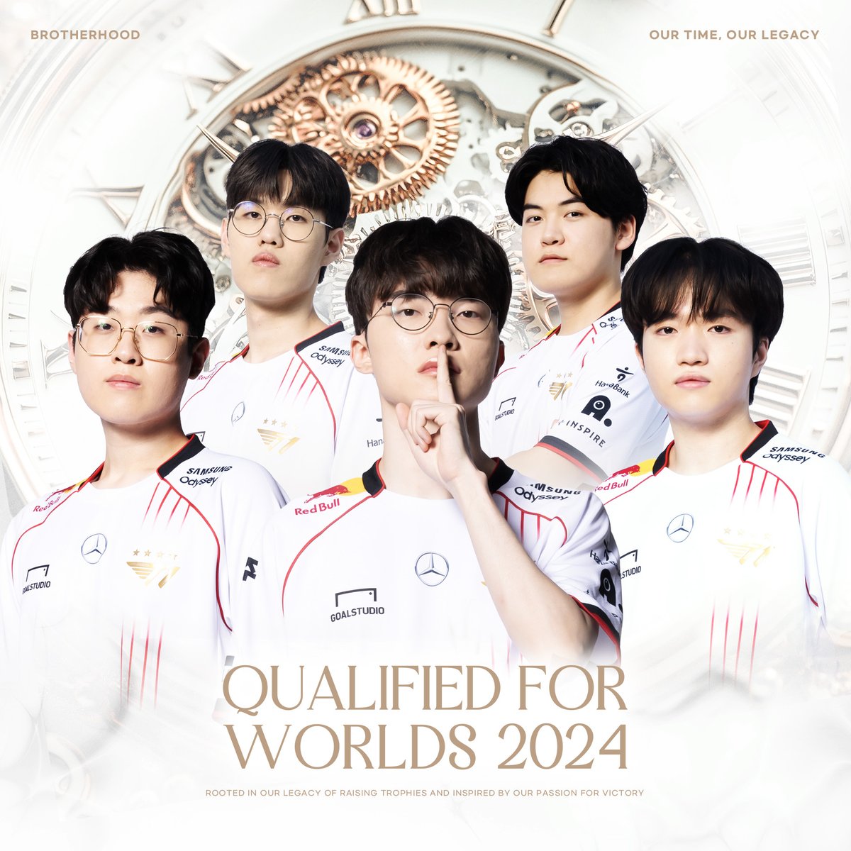 [Worlds 2024 LCK Regional Qualifier vs KT]

결국 T1은, ZOFGK는 월즈로 향합니다!

T1 and ZOFGK will be at the Worlds!

#T1WIN #T1Fighting