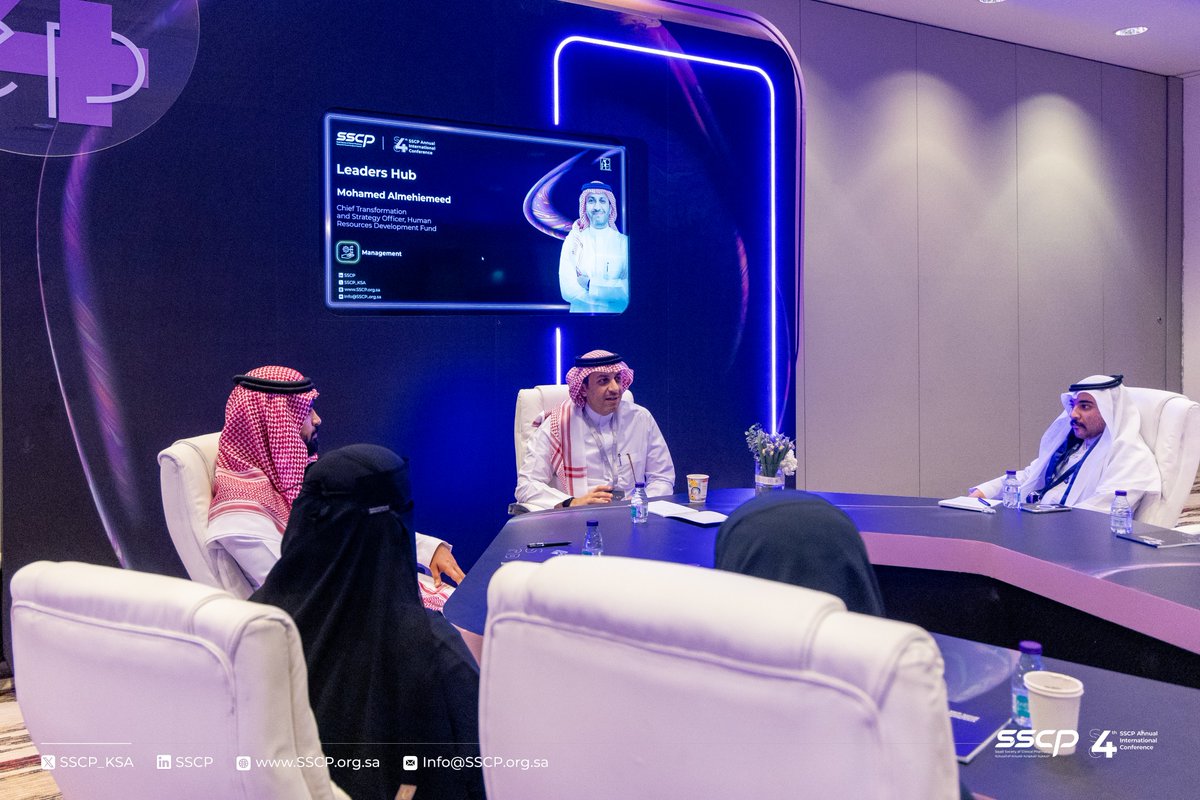 SSCP_KSA's tweet image. The Leaders Hub is pleased to introduce Eng. Mohammed Almehiemeed as our incredible leader.
#SSCP24 #InfiniteKnowledge