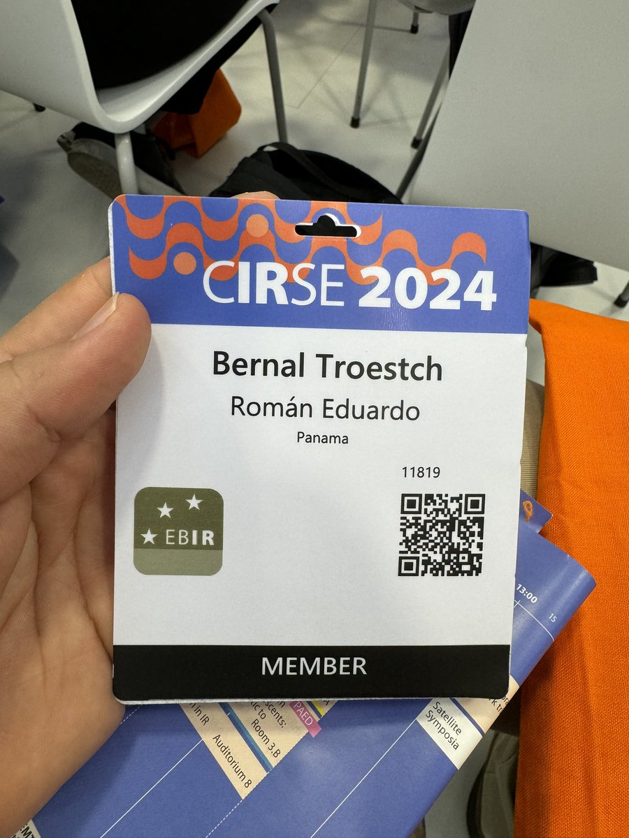 IradPTY's tweet photo. Updating @cirsesociety. UFE at #Cirse2024 https://t.co/nlF7ZpYTr2