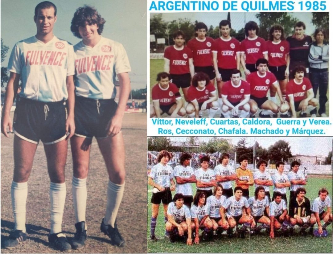 PCioccale's tweet photo. El 14/9/1985 hace 39 años, debutó en @ArgdeQuilmesOf Eduardo Daniel Caldora. Jugó los torneos de 1985/86 86/87 87/88 y 88/89  76 partidos y 2 goles. 
Campeón con #ElMate  1988/89.
También jugó en @DvoTachira de #Venezuela

#ABCMate @MatedeCristal
@SoloAscenso @Centrojas https://t.co/BrcNpgtVu4