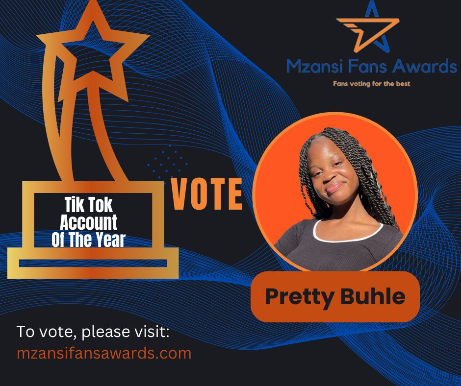 fans_mzansi's tweet photo. We are excited to announce that Pretty Buhle is our latest 2024 TikTok Account of the Year nominee. Pretty Om Nice is a talented singer, influencer and content creator.
#singersongwriter 
#talented
#VoteBlue https://t.co/R55MlftO8g