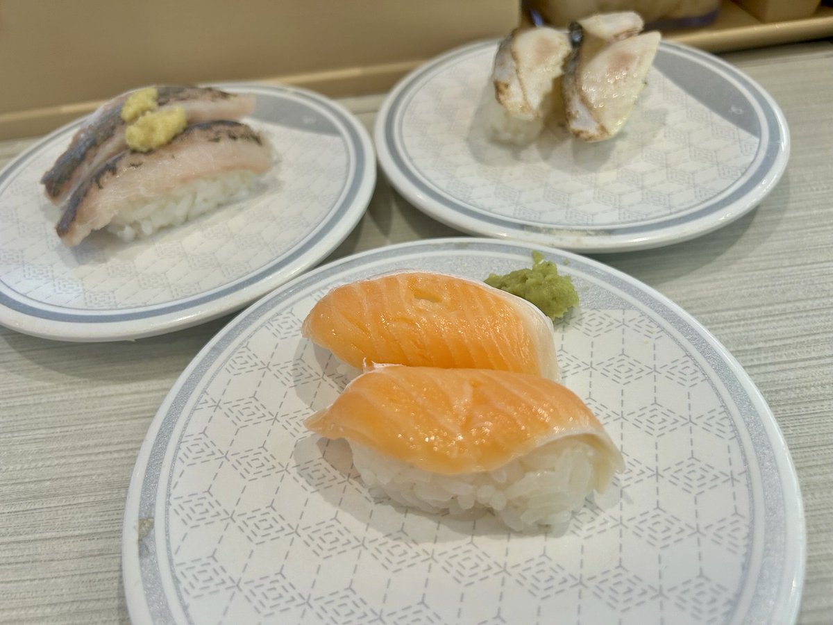 はま寿司で美味しいお寿司食べて明日からのエネルギーとします🍣
本日もお疲れ様でした(*˘ᗜ˘*)♡

#はま寿司