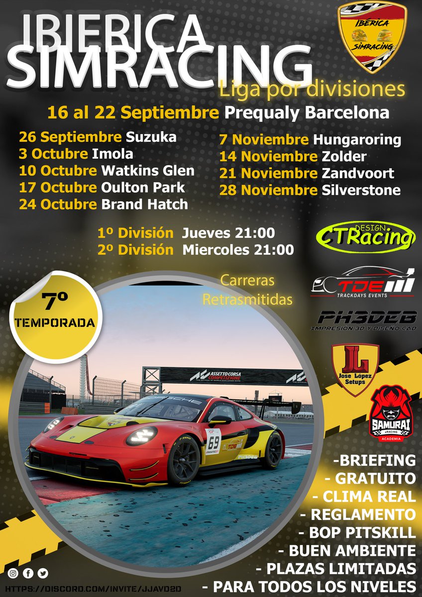 Con más ganas que nunca <a href="/Iberica_SR/">Iberica Simracing</a>