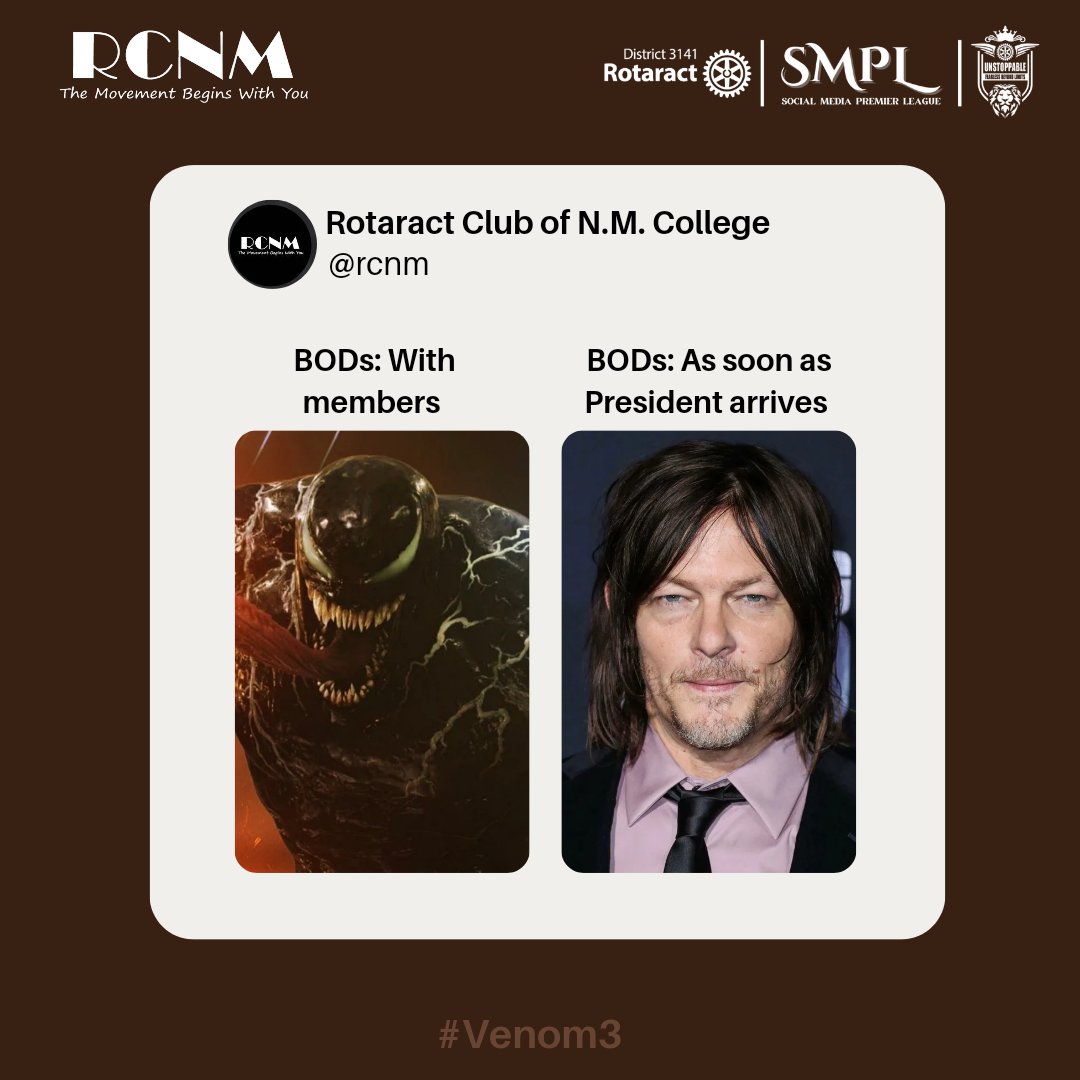 The Rotaract Club of N.M. College (@rc_nm) on Twitter photo 