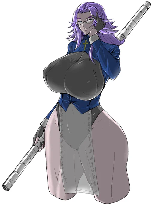 TRPGで使った胸のでかいキャラの絵! 