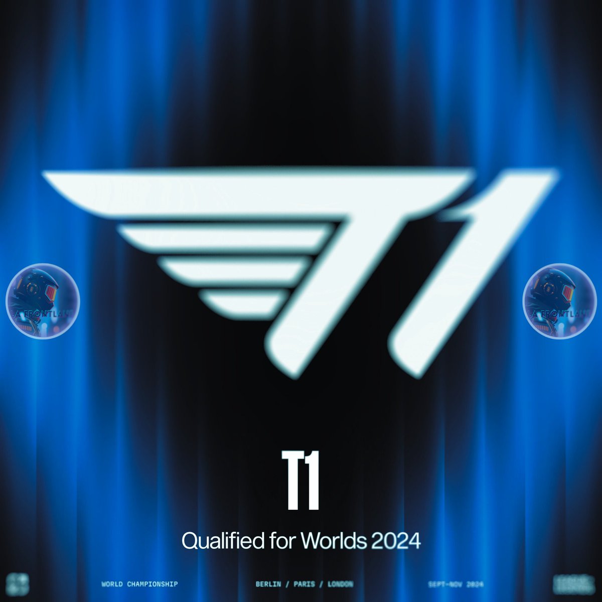 FronttLanee's tweet photo. 🇰🇷 #LCK 
La ULTIMA GOTA DE SANGRE 🩸 
Telecom1 vuelve como Defensores del título para #Worlds2024 
T1 que sufrió y tiene muchisimo para mejorar si quieren una chance en el main event
Avanzando como 4ta semilla y ultimo equipo en clasificar

#T1WIN #T1Fighting https://t.co/d5k1suY2xE