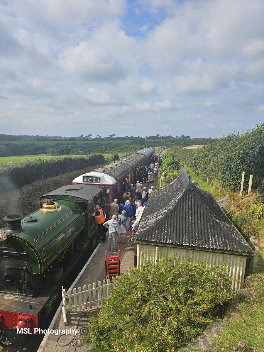 Don't forget we are running Steam trains again tomorrow. No need to book. Just turn up and buy your tickets. Trains depart at 1030, 1130, 1300, 1400 and 1500. Please allow 15 minutes to purchase tickets and make your way to the platform. Please Like and repost to spread the word.