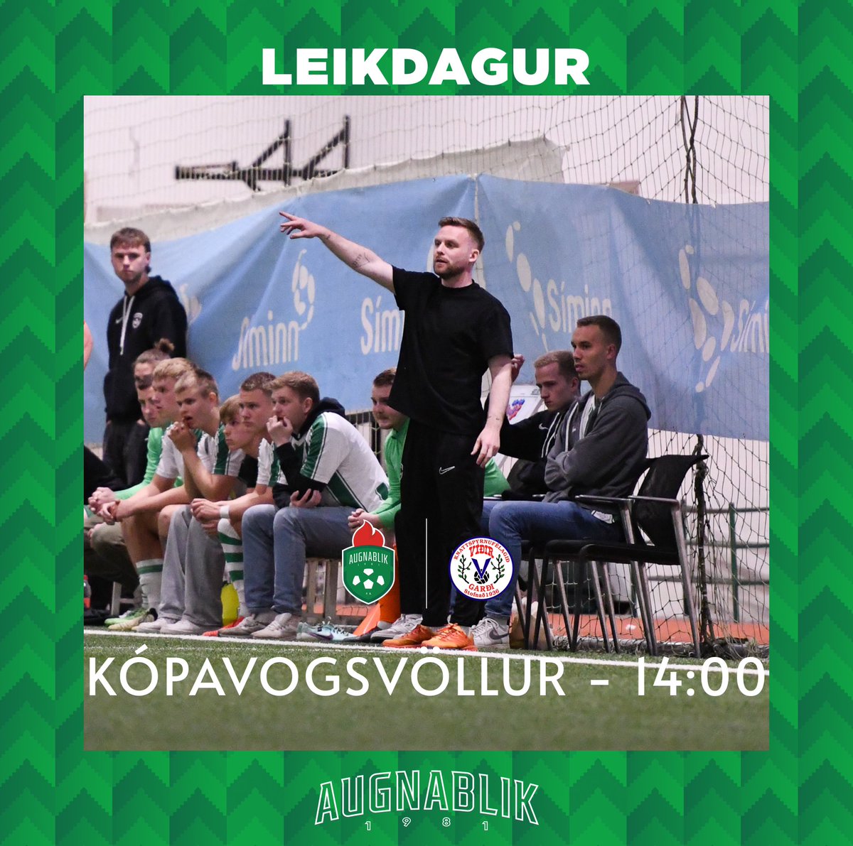 Seinasti leikur tímabilsins. Þriðja sætið er enn möguleiki og munum við keyra á það💚