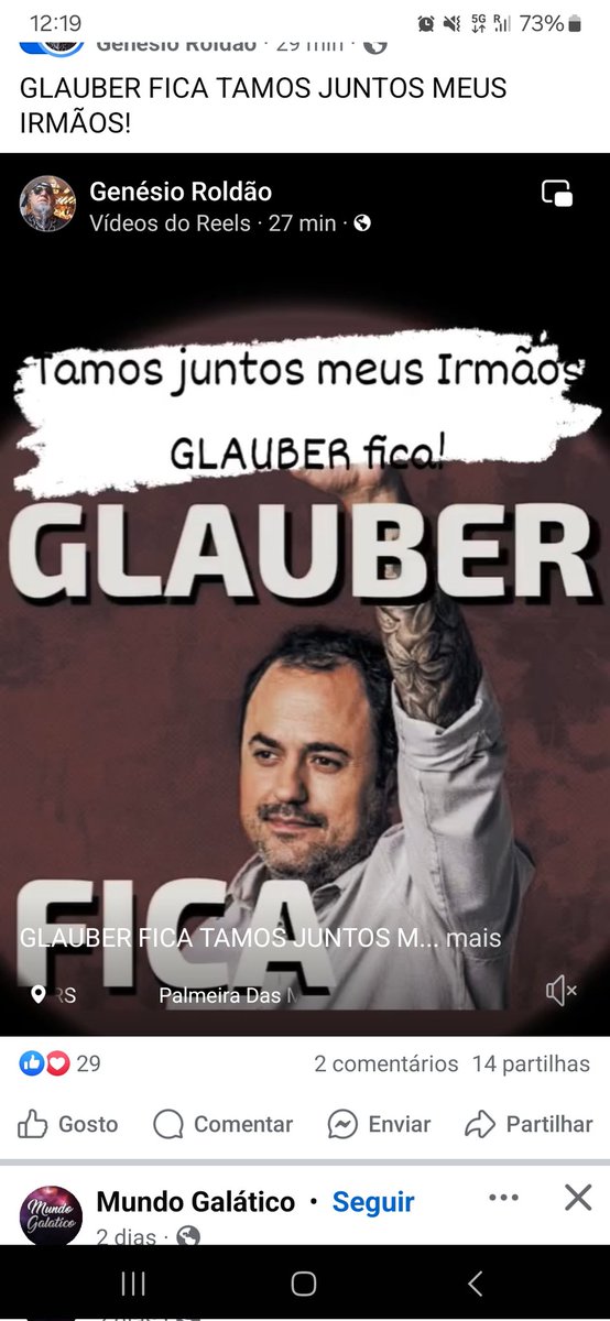 AdnanvpPeixoto's tweet image. GLAUBER FICA!