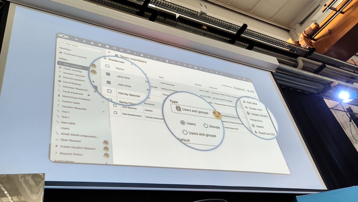 Arawa_fr's tweet photo. 🥳 Présentation ce matin des nouveautés de #Nextcloud 30 Hub 9 : Fédération dans Talk, tableaux blancs, amélioration des perfs de Text, gestion de flux, etc. 📝 Nous publierons bientôt un article de blog sur ces nouveautés !
#️⃣ #OpenSource #NextcloudConf #NextcloudConf2024 https://t.co/QsejOjh3Mi