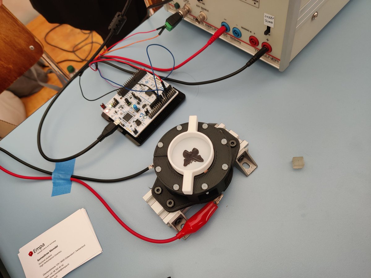 I really enjoyed Open Doors day at <a href="/Empa_CH/">Empa</a> . Many exciting booths and discussions.  Big congrats to Frank Clemens and his team for putting together an amazing booth!! Very interesting demonstrators in sensing, 3D printing and Robotics.
