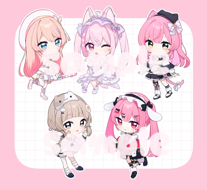 ▷お仕事告知MIRARIDGE V-LIVE のグッズのイラスト担当させて頂きました!皆可愛く個性もあってお歌も上手いからお力になれてよかったですグッズ販売気になる方がいたら是非観にいって下さいな'-BOOTH(9月15日(日)～9月29日(日)まで) #ミラV 