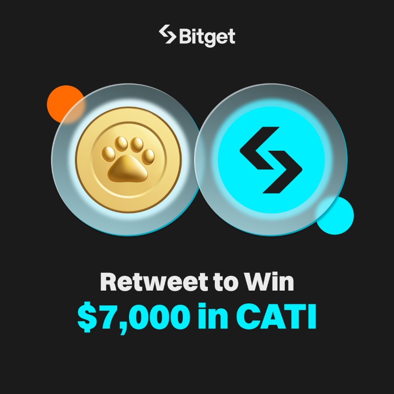 bitget's tweet photo. Pre-deposit your $CATI to Bitget now and grab a share of 700,000 $CATI! 😻 

Deposit now: https://t.co/Jku0bGk9ZU

RT to win $7,000 in CATI giveaway 
🐾 Follow @bitgetglobal @CatizenAI &amp; RT
 🐾 Join here: https://t.co/jNDMsPWMyn