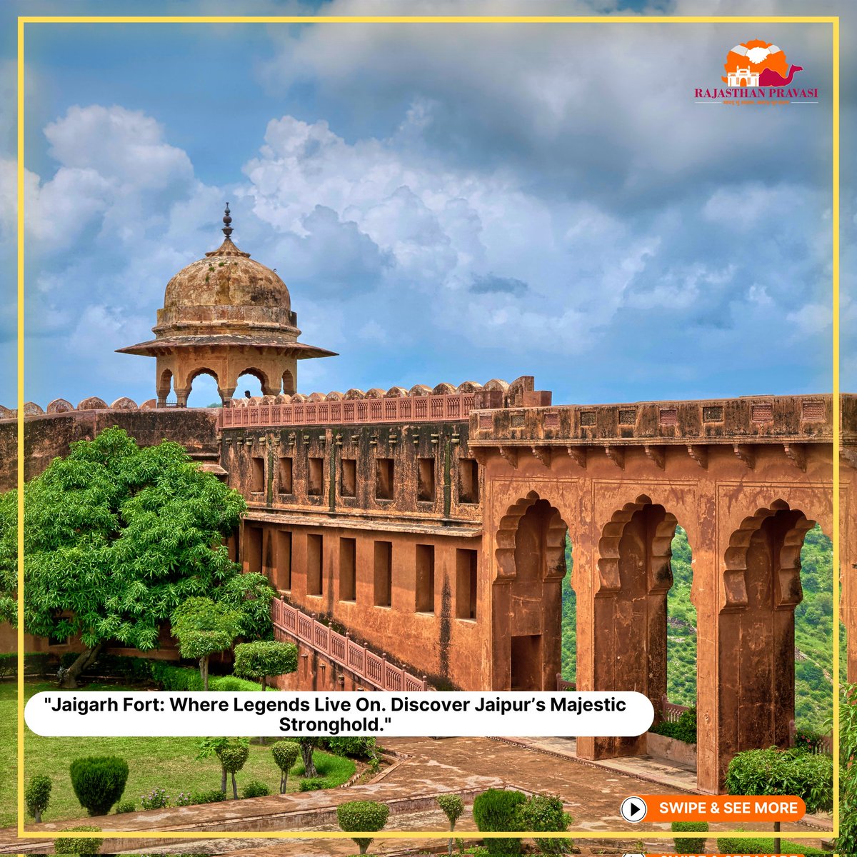 rajasthanpravas's tweet photo. DISCOVER
RAJASTHAN
Jaigarh fort
"JAIPUR'S HERITAGE LOOK: A DEEP DIVE INTO THE PINK CITY'S ARCHITECTURAL SPLENDOR"
Plan your royal escape to Junagarh Fort today!
#TheRedCity #JunagarhFort #RajasthanDiaries #DesertSplendor #RegalRajasthan #TravelIndia #HeritageOfRajasthan #Fort https://t.co/wXCoGO1h0m
